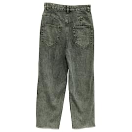 Isabel Marant Etoile-Isabel Marant Etoile Pantalon Laliskasr en Denim Gris-Gris