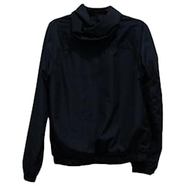 Missoni-Missoni Reversible Zip Jacket in Blue Polyester-Blue,Navy blue
