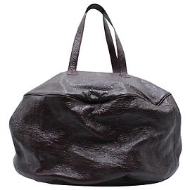 Balenciaga Air Hobo Bag in Brown Leather Brown
