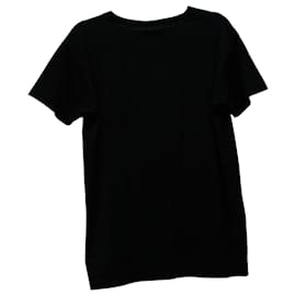 Saint Laurent-Camiseta con estampado de cabeza de bomba de Saint Laurent en algodón con estampado negro-Otro