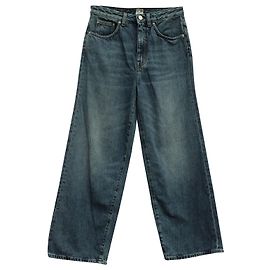 Vaqueros Totême Flare Fit Denim Washed en algodón azul Azul