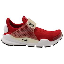 Nike-Nike Sock Dart en nylon rouge sportif-Rouge