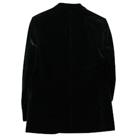 Brioni-Jaqueta Brioni Peak Lapel Evening em veludo preto-Preto