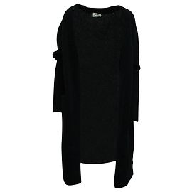 Autre Marque Acne Studios – Raya – Lange Strickjacke aus blauem Mohair Blau