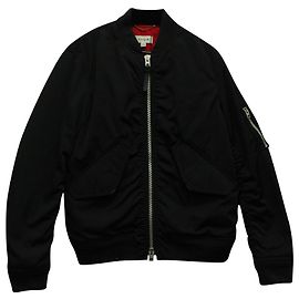 COACH Ma-1 Jacket in Black Nylon Black