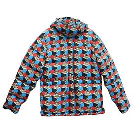 Gucci x North Face Puffer Jacket in Blue Polyamide Multiple colors