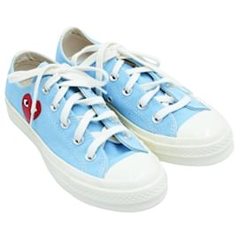 Comme Des Garcons-Blue Play Sneakers -Blue