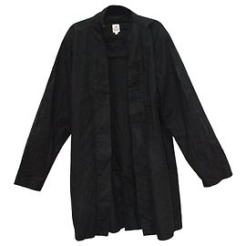 Chaqueta tipo kimono de algodón negro Hanten de Supreme x Sasquatchfabrix Negro