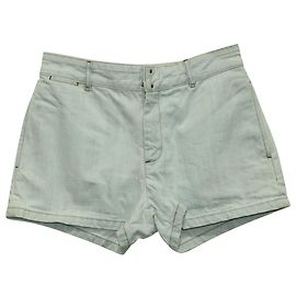 Apc BEIM.P.C. Denim-Shorts aus hellblauer Baumwolle Blau Hellblau