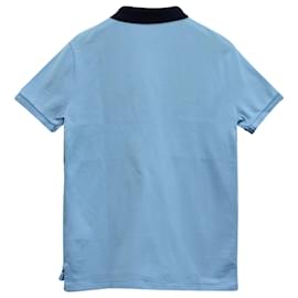 Ralph Lauren-Ralph Lauren Big Pony Polo Shirt in Light Blue Cotton-Blue