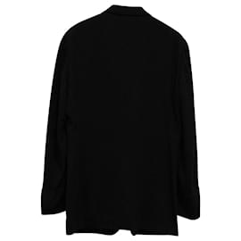 Giorgio Armani-Giorgio Armani Soho Tuxedo in Black Wool-Black