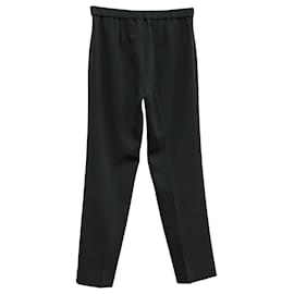 Theory-Pantalones de pernera recta Theory en triacetato gris-Gris