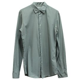 Camicia Button Down Maison Martin Margiela in cotone grigio Grigio