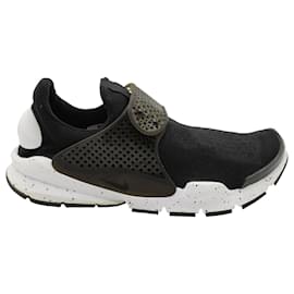 Nike-Nike Sock Dart Sneakers in Black-Pure Platinum Nylon-Black