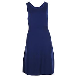 Anne Klein Blaues mittellanges Kleid Blau