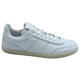 Tod's Tods's Tabs Sneakers aus weißem Leder Weiß