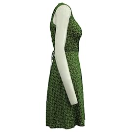 Missoni-Missoni Knit Mini Dress in Green Rayon-Green