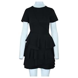 Dkny Petite robe noire superposée Noir