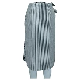 JW Anderson-Checked Skirt with Ruffles-Other