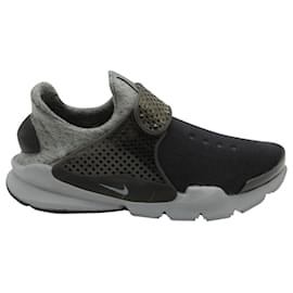 Nike-Nike Sock Dart Fleece-Sneaker aus kühlem grauem Polyester-Grau