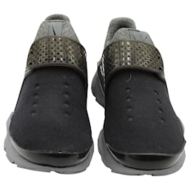 Nike-Nike Sock Dart Fleece Sneakers in Cool Grey Polyester-Grey