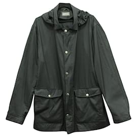 Brunello Cucinelli Rain Jacket in Black Polyester Black