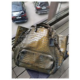 Dolce & Gabbana Dolce&Gabbana Miss Pocket Shopper Cachi
