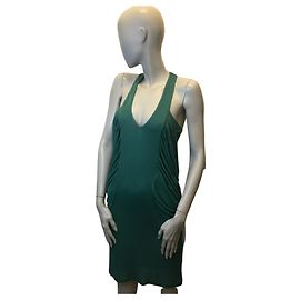 Patrizia Pepe Racerback-Kleid Grün