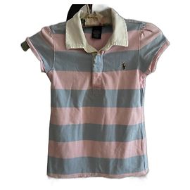 Vestido rugby Ralph Lauren de algodón rosa Rosa