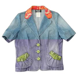 Dolce & Gabbana-Jackets-Blue