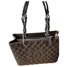 Chanel Grand Shopping Caviar GST Marrom