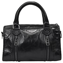 Zadig & Voltaire-Xs Sunny Tote Bag - Zadig & Voltaire -  Black - Patent Leather-Black