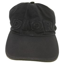 Christian Dior Cappelli Berretti Blu navy