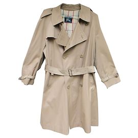 trench da uomo vintage Burberry taglia M Beige