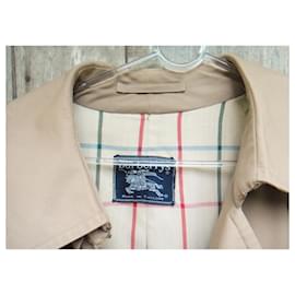 Burberry-trench coat masculino vintage Burberry tamanho M-Bege