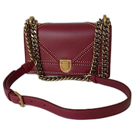 Dior-Diorama Shoulder Bag-Red