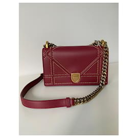 Dior-Diorama Shoulder Bag-Red