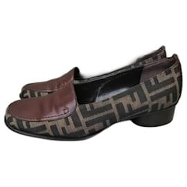 Fendi-Lace ups-Brown
