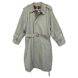 Burberry-men's Burberry vintage t trench coat 50-Grey