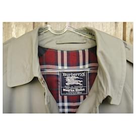 Burberry-men's Burberry vintage t trench coat 50-Grey