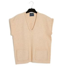 Trussardi PINK WOOL PONCHO EN38 Pink