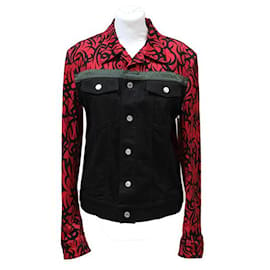 Dior-Blazers Chaquetas-Negro,Roja