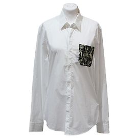 Fendi Camisas Branco