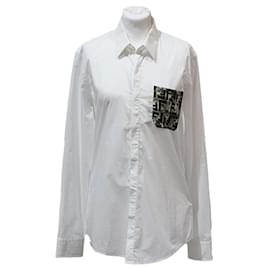 Fendi-Shirts-White