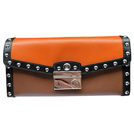 Prada-Saffiano leather wallet-Multiple colors
