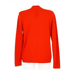 Céline-Red Celine waistcoat-Red