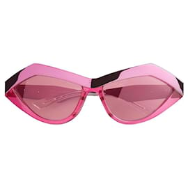 Bottega Veneta-lunettes de soleil bottega veneta modèle ridge rose-Rose