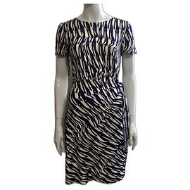 Diane Von Furstenberg DvF Zoe vestido envelope de seda Multicor