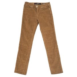 Vaqueros slim beige coudroy de Pinko talla28 Beige