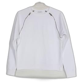 Saint Laurent-Saint Laurent sweatshirt.-White